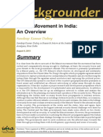 Maoist Movement in India