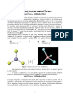 Covalenta Coordinativa in MLV