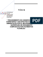 Procedimientos de Conservacion de Carreteras