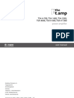 T.amp 4-1300, Power Amplifier