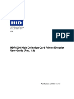 HDP5000 User Guide - L000950 - Rev. 1.9