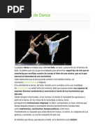 Definición de Danza