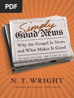 Simply Good News by N. T. Wright (Book Excerpt)