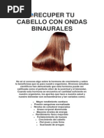 Recuper Tu Cabello Con Ondas Binaurales Mujer