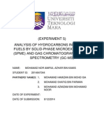 Analysis of Hydrocarbons in Common Fuels by Solid-Phase Microextraction (Spme) and Gas Chromatography - Mass Spectrometry (GC-MS)