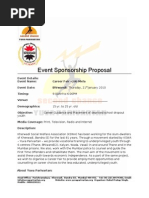 Event Sponsorship Proposal