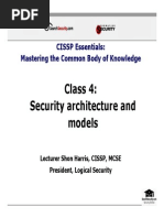 Domain4 - Security Architecture & Models