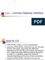 CGI - Common Gateway Interface