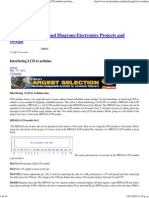 Interfacing LCD To Arduino. JHD162A