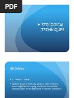 Histological Techniques