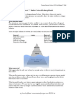 Edward Halls Cultural Iceberg Model