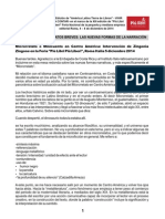 Microrrelato o Minicuento en Centro América Zingonia Zingone