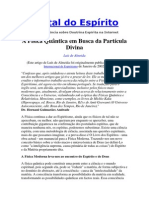 Portal Do Espírito A Física Quântica em Busca Da Partícula Divina