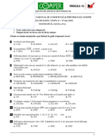 Subiect Si Barem Matematica EtapaII ClasaIV 11-12 PDF