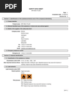 Safety Data Sheet: Section 1: Identification of The Substance/mixture and of The Company/undertaking