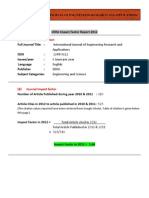 IJERA Impact Factor