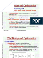 FSM Design and Optimisation