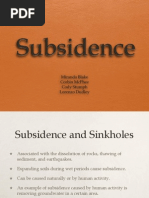 Subsidence Powerpoint