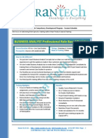 Business Analyst Competency Dev Proram Zarantech4