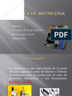 Mecanica de Matriceria