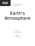 Earth's Atmosphere