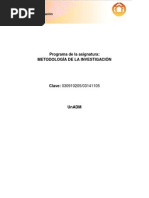 CG y U1 Metodología de La Investigacion