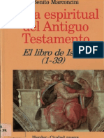 Marconcini, B., El Libro de Isaías. Guía Espiritual Del Antiguo Testamento - Herder & Ciudad Nueva, 1995.