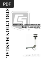 Windsonic - Campbell User Manual