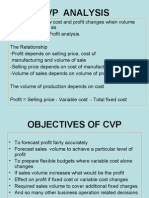 CVP Analysis