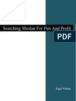 Shodan Search For Fun and Profit