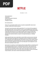 FINAL Netflix Response To Comm. Pai 12.11.14