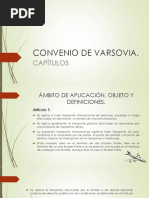 Convenio de Varsovia 2da Parte