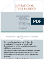 Organizational Structure Design