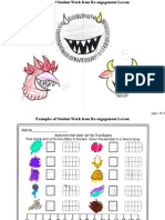 Task 4 - Part - F - Examples of Student Work From Re-Engagement Lesson