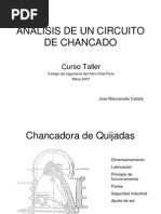 Analisis de Un Circuito de Chancado