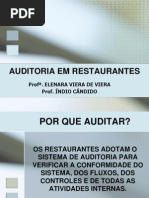 Auditoria em Restaurantes