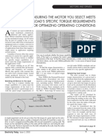 Motor Torque Reqs