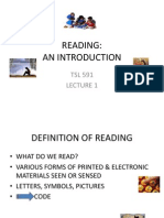 Lecture 1 Reading - An Introduction