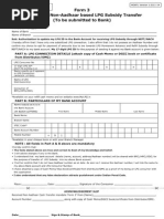 Form 3 LPG Linking Form - PAHAL / DBTL