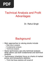 Technical Analysis and Profit Advantages: Dr. Rahul Singh