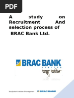 Recruitment Process of Brac Bank Limited