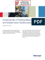 Fundamentals of Floating Measurements and Isolated Input Osciiloscopes