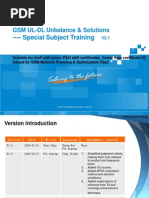 GSM UL-DL Unbalance Solutions-Special Subject Training V2 1