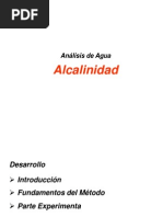 Alcalinidad M