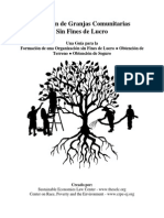 Creación de Granjas Comunitarias Sin Fines de Lucro