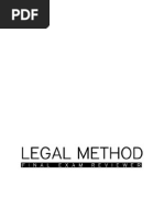 Legal Method Final Exam