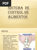 Sistema de Control de Alimentos