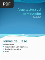 UTP - Capítulo 5 Arquitectura Del Computador