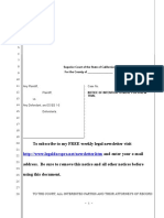 Sample Motion For New Trial For California Eviction