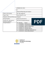 Tata Coffee - Financial Analysis